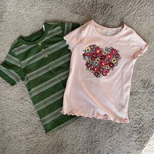 Two brand new with tags Garanimals t-shirts girl size 5T super cute